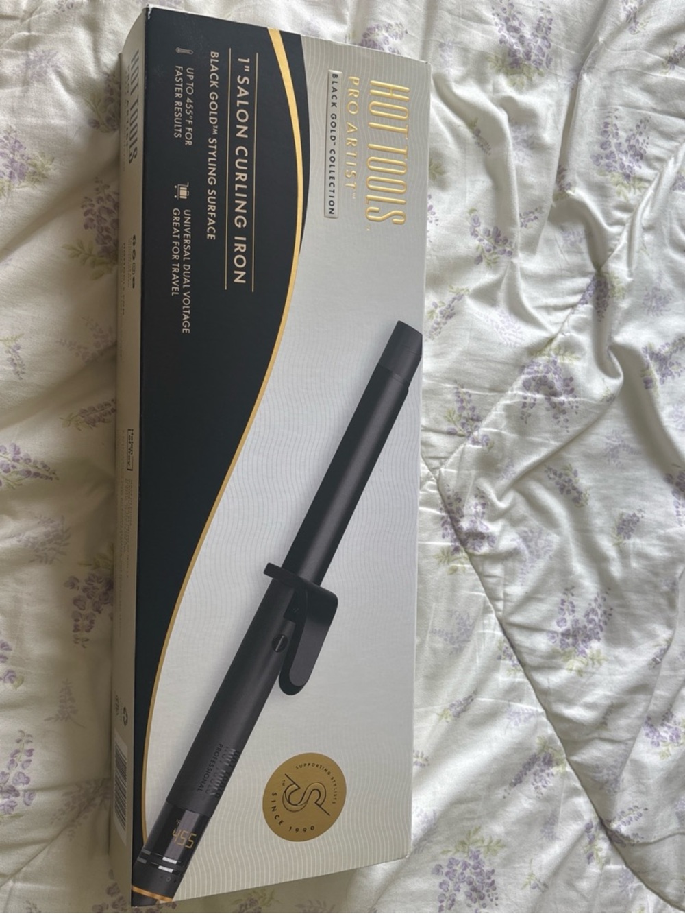 Hot Tools Black 1" Salon Curling Iron - Professional Styling